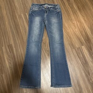 Wallflower Women's Boot Cut Jeans - Blue